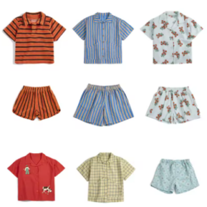 Assorted tees/shorts