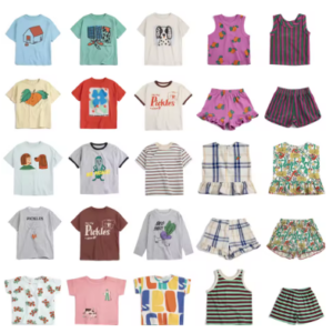 Assorted tops/shorts