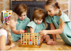 Green denim collection