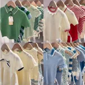 Assorted knit tops