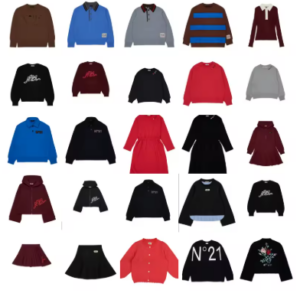Assorted tops/dresses/skirts