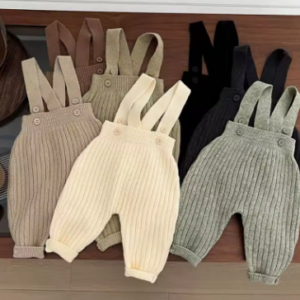 Knit overalls
