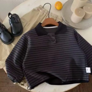 Striped polo