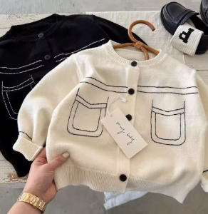 Embroidered cardigan