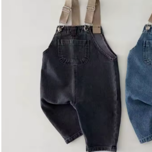 Denim overalls