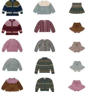 Assorted knits